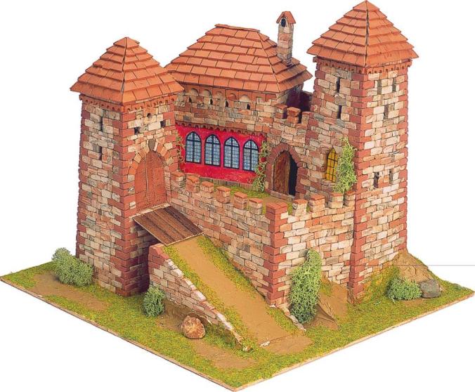 DOMUS-KITS Domus Kits40801 2703 Pezzi Romanica 6 St. Pere D'egara Modello Churche, Scala 1