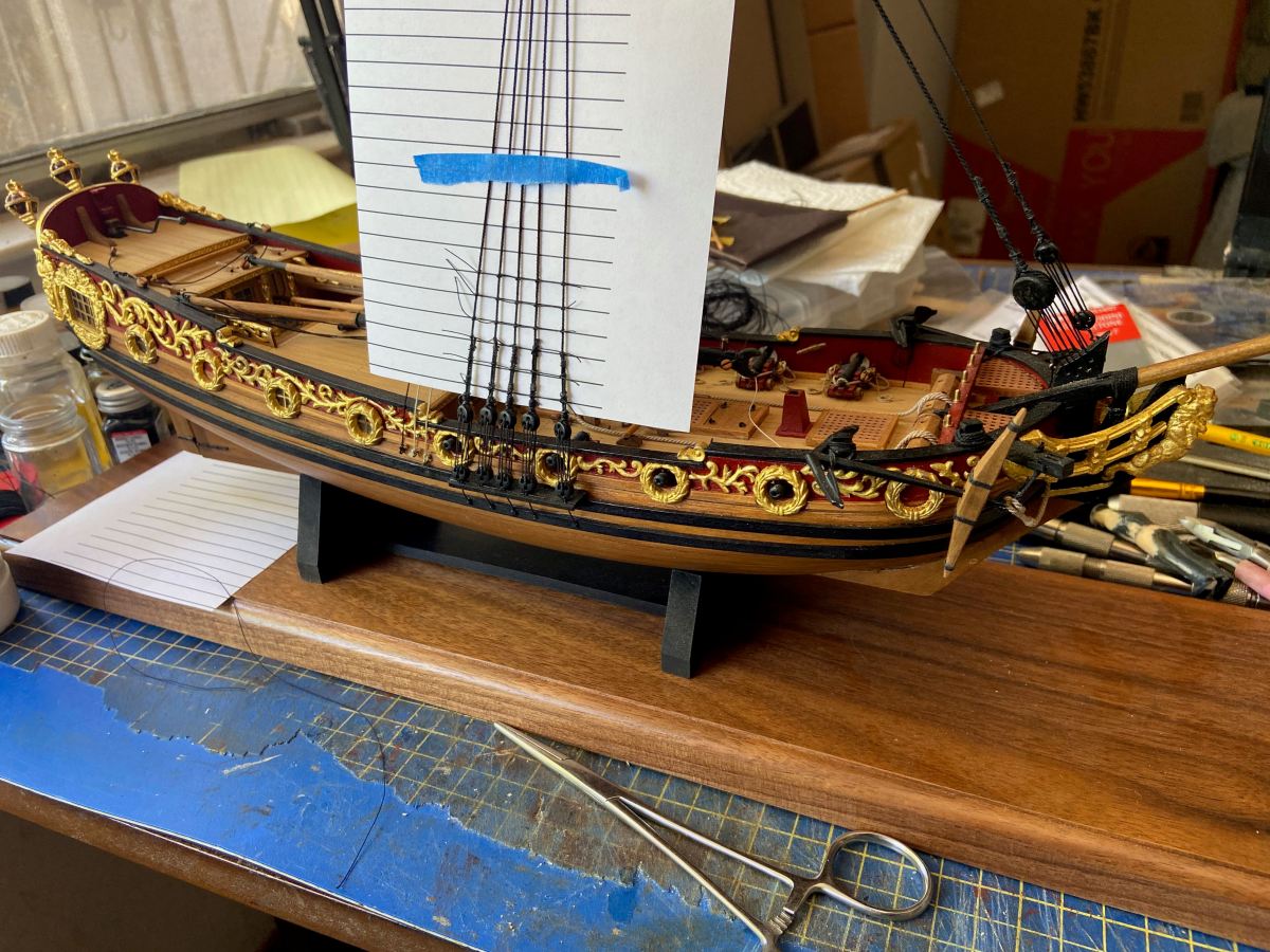 Ship Model Ratlines Ages of Sail