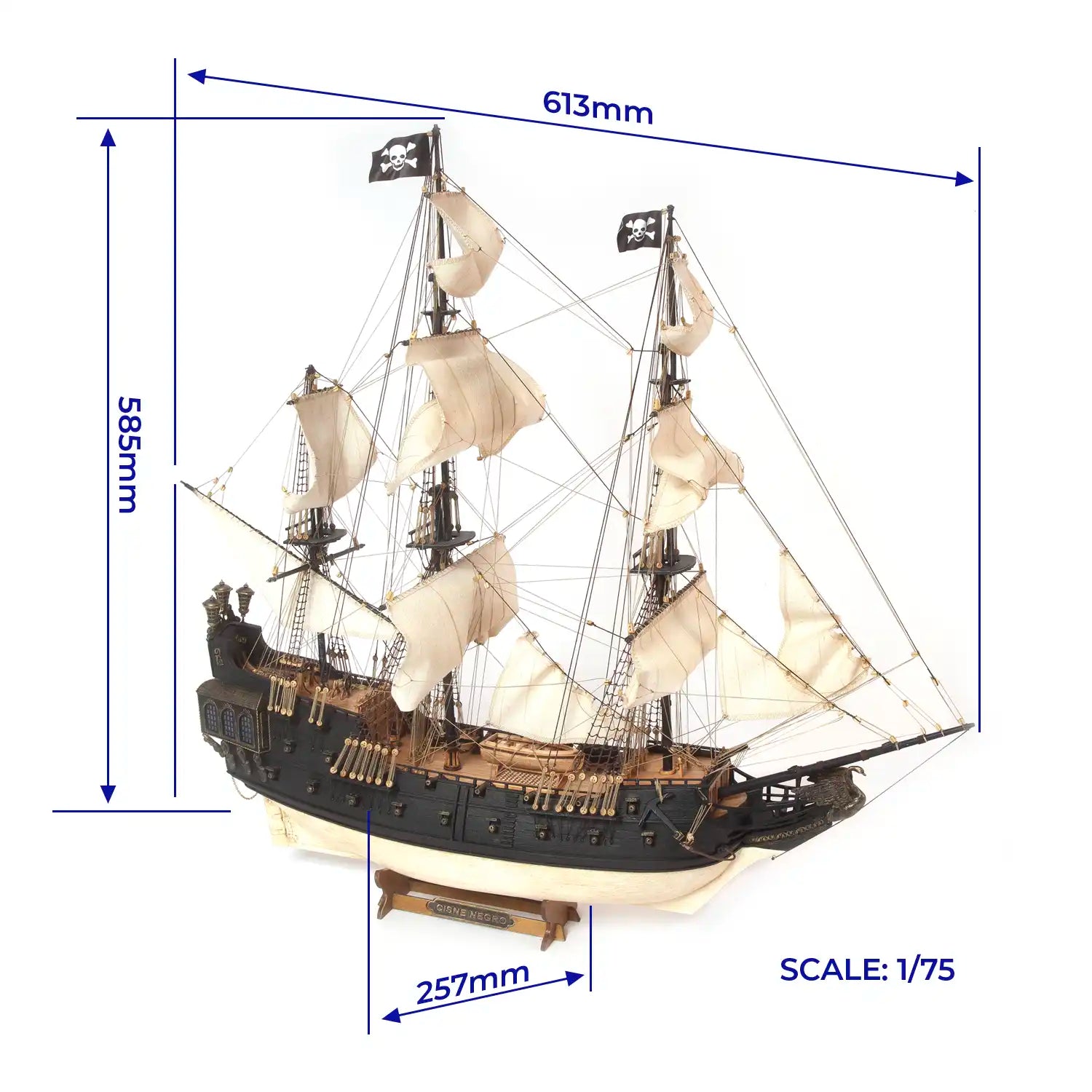 New Kit from OcCre – The Black Swan Pirate Ship | Ages of Sail