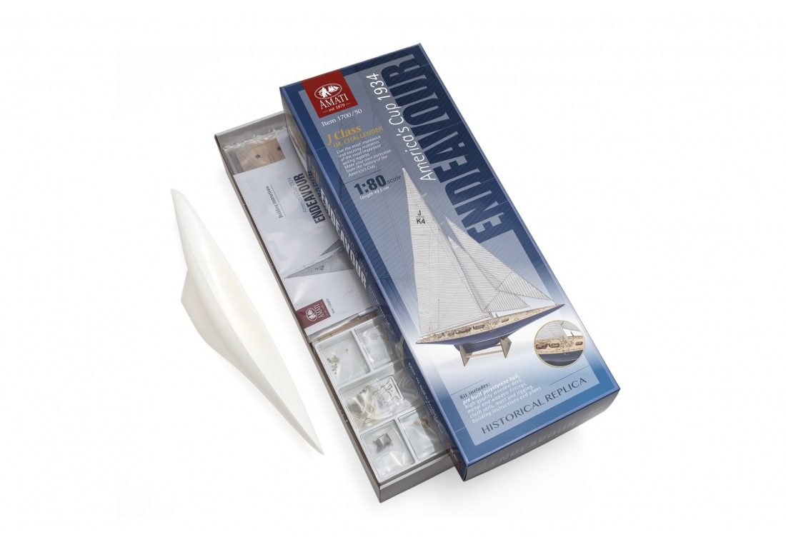 Amati Endeavour – America's Cup Model Kits | Ages of Sail